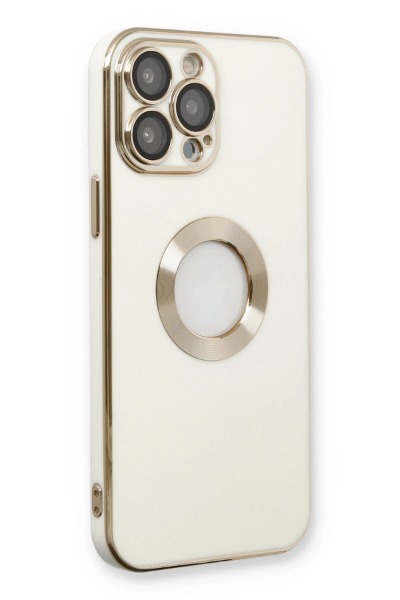 Newface iPhone 13 Pro Kılıf Store Silikon - Beyaz resmi