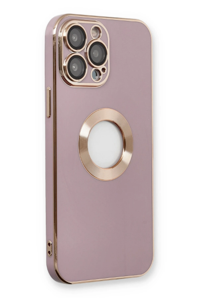 Newface iPhone 13 Pro Kılıf Store Silikon - Mor resmi