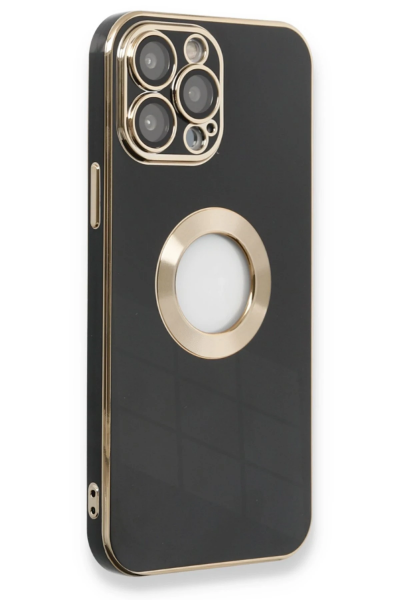 Newface iPhone 13 Pro Max Kılıf Store Silikon - Siyah resmi