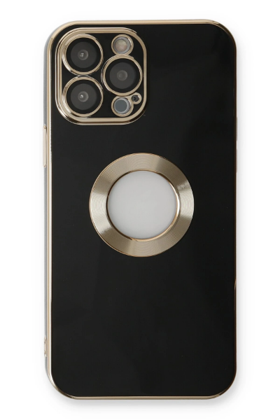 Newface iPhone 13 Pro Max Kılıf Store Silikon - Siyah resmi