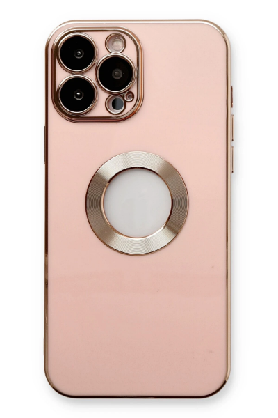 Newface iPhone 13 Pro Max Kılıf Store Silikon - Pembe resmi