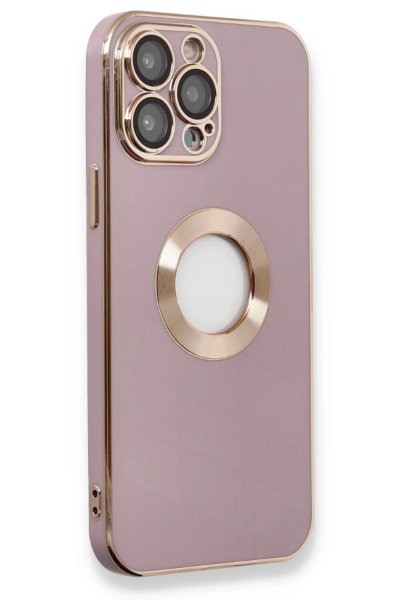 Newface iPhone 13 Pro Max Kılıf Store Silikon - Mor resmi