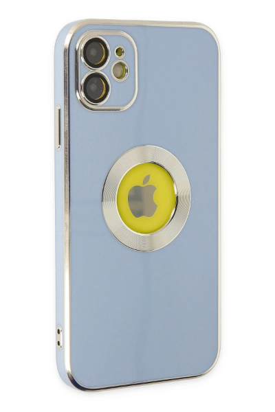 Newface iPhone 12 Kılıf Store Silikon - Sierra Blue resmi