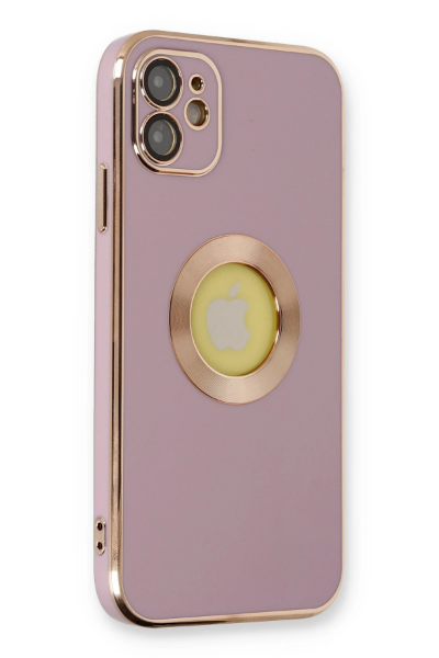 Newface iPhone 12 Kılıf Store Silikon - Mor resmi