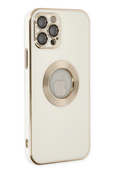 Newface iPhone 12 Pro Kılıf Store Silikon - Beyaz resmi