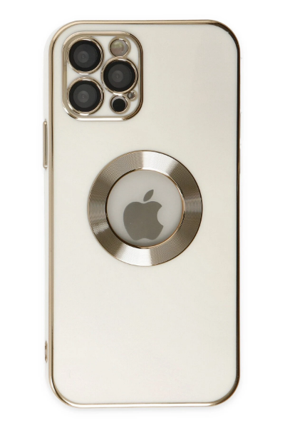 Newface iPhone 12 Pro Kılıf Store Silikon - Beyaz resmi