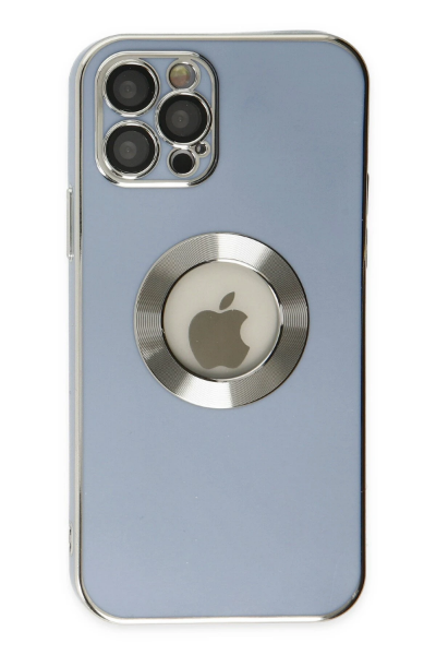 Newface iPhone 12 Pro Kılıf Store Silikon - Sierra Blue resmi