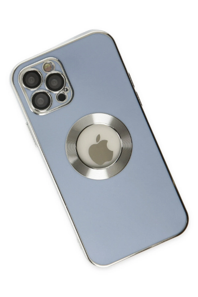 Newface iPhone 12 Pro Kılıf Store Silikon - Sierra Blue resmi