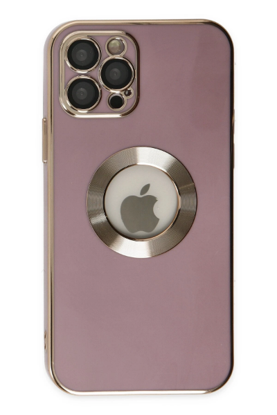 Newface iPhone 12 Pro Kılıf Store Silikon - Mor resmi