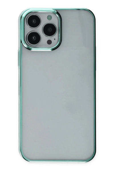 Newface iPhone 13 Pro Kılıf Element Silikon - Yeşil resmi