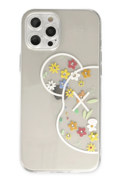 Newface iPhone 12 Pro Max Kılıf Lucky Silikon - Lucky 5 resmi
