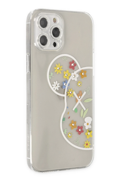 Newface iPhone 12 Pro Max Kılıf Lucky Silikon - Lucky 5 resmi