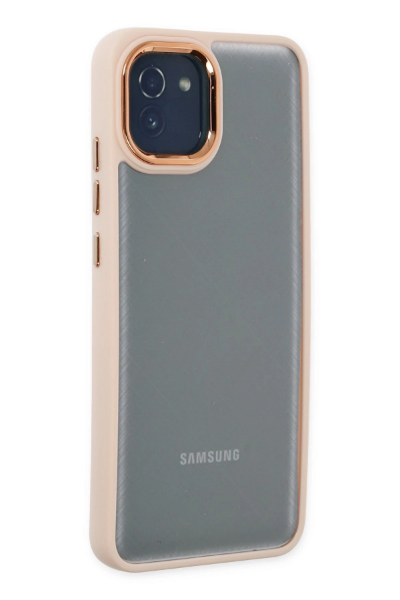 Newface Samsung Galaxy A03 Kılıf Dora Kapak - Pudra resmi