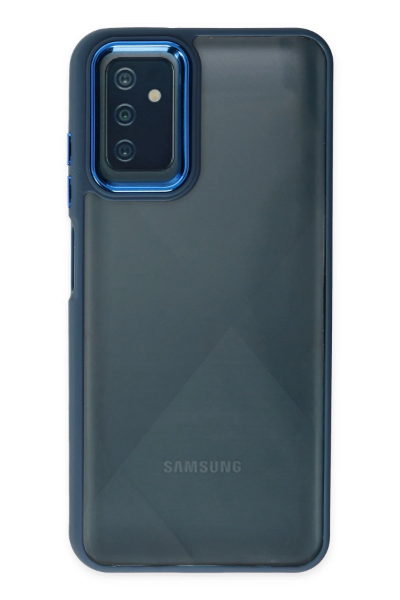 Newface Samsung Galaxy M13 Kılıf Dora Kapak - Mavi resmi