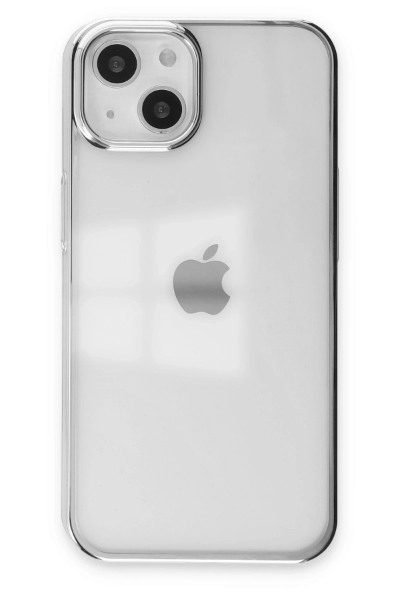 Newface iPhone 14 Plus Kılıf Element Silikon - Gümüş resmi