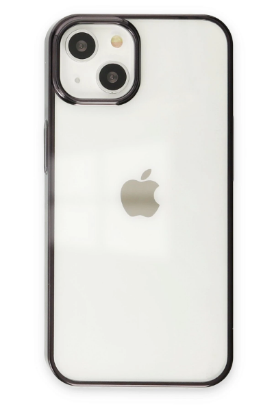 Newface iPhone 14 Plus Kılıf Element Silikon - Siyah resmi