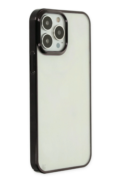 Newface iPhone 14 Pro Max Kılıf Element Silikon - Siyah resmi