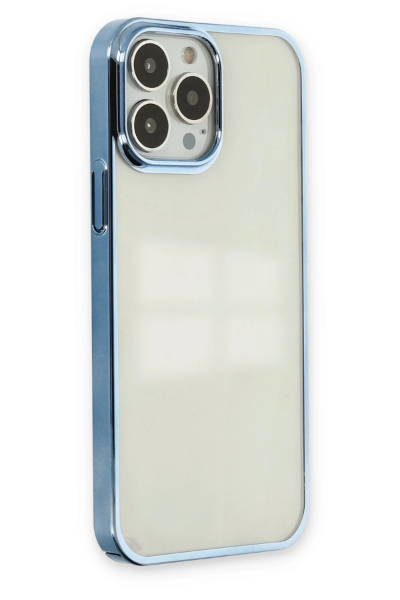 Newface iPhone 14 Pro Max Kılıf Element Silikon - Sky Blue resmi