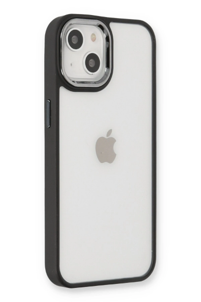 Newface iPhone 14 Plus Kılıf Dora Kapak - Siyah resmi