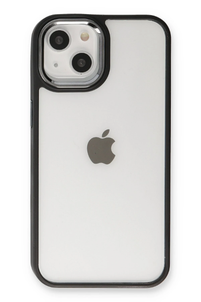 Newface iPhone 14 Plus Kılıf Dora Kapak - Siyah resmi