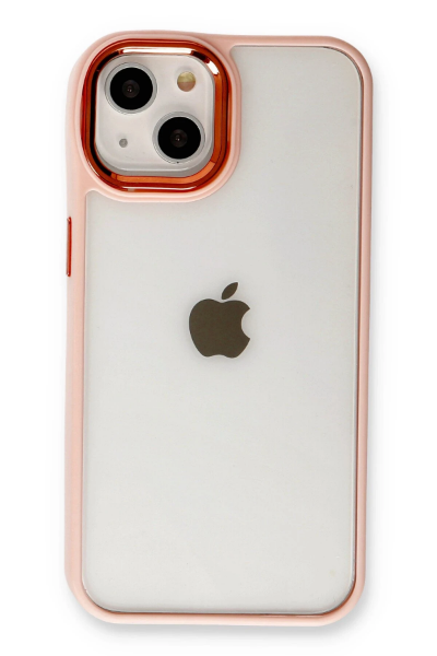 Newface iPhone 14 Plus Kılıf Dora Kapak - Pudra resmi