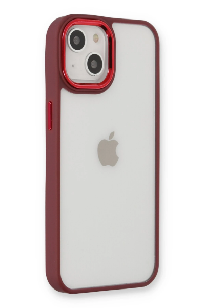Newface iPhone 14 Plus Kılıf Dora Kapak - Kırmızı resmi