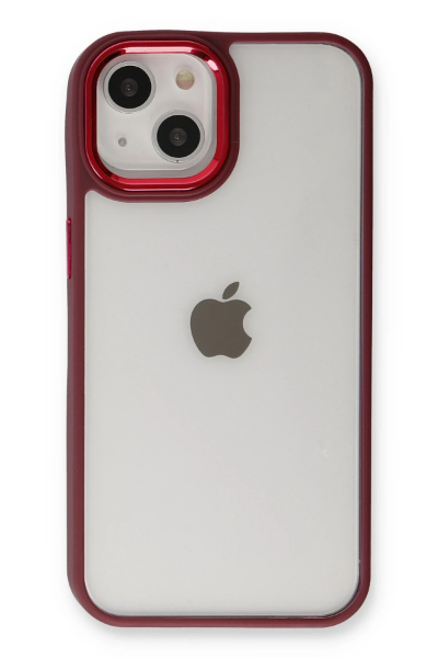 Newface iPhone 14 Plus Kılıf Dora Kapak - Kırmızı resmi