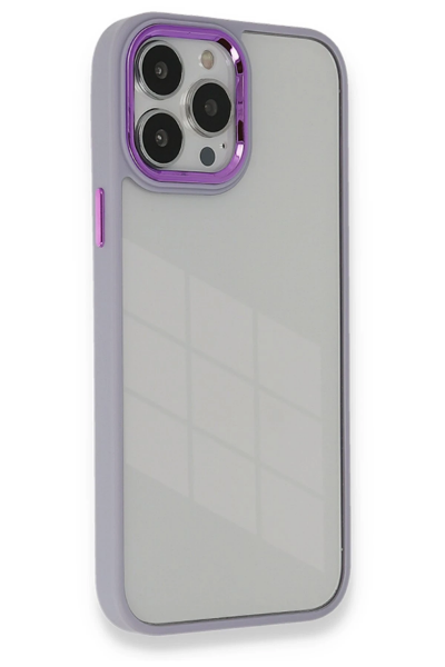 Newface iPhone 14 Pro Kılıf Dora Kapak - Lila resmi