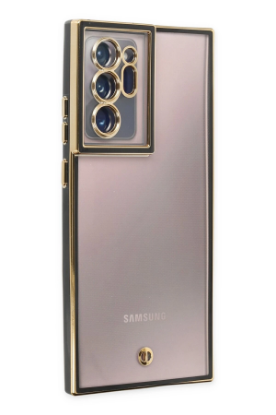 Newface Samsung Galaxy Note 20 Ultra Kılıf Liva Lens Silikon - Siyah resmi
