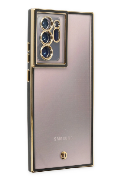 Newface Samsung Galaxy Note 20 Ultra Kılıf Liva Lens Silikon - Siyah resmi