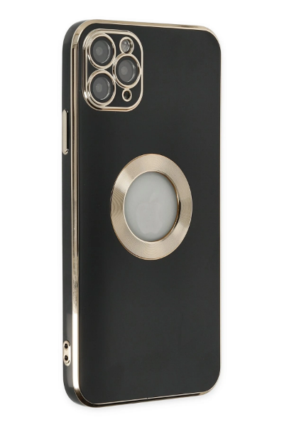 Newface iPhone 11 Pro Max Kılıf Store Silikon - Siyah resmi