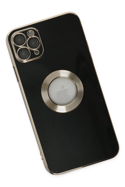 Newface iPhone 11 Pro Max Kılıf Store Silikon - Siyah resmi
