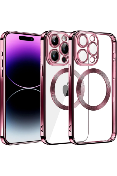 Newface iPhone 13 Pro Max Kılıf Slot Silikon - Rose Gold resmi