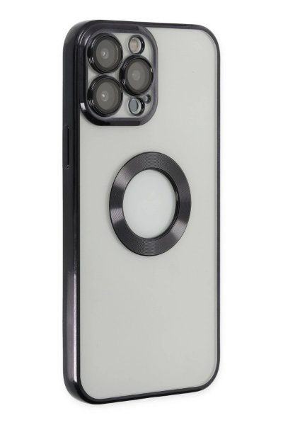 Newface iPhone 14 Pro Kılıf Slot Silikon - Siyah resmi