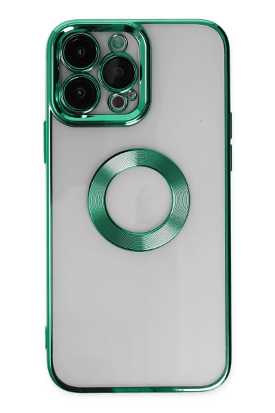 Newface iPhone 14 Pro Kılıf Slot Silikon - Köknar Yeşili resmi