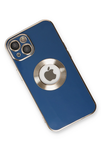 Newface iPhone 14 Plus Kılıf Store Silikon - Mavi resmi