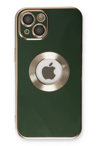 Newface iPhone 14 Plus Kılıf Store Silikon - Yeşil resmi
