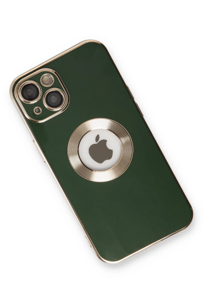 Newface iPhone 14 Plus Kılıf Store Silikon - Yeşil resmi
