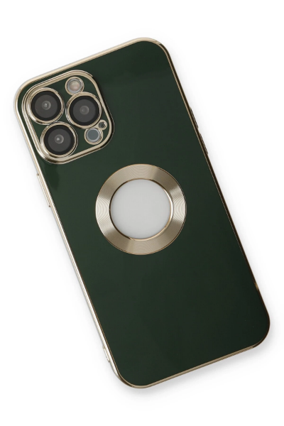 Newface iPhone 14 Pro Max Kılıf Store Silikon - Yeşil resmi