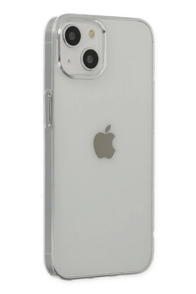 Newface iPhone 14 Plus Kılıf Pc Sert Şeffaf Kapak - Şeffaf resmi