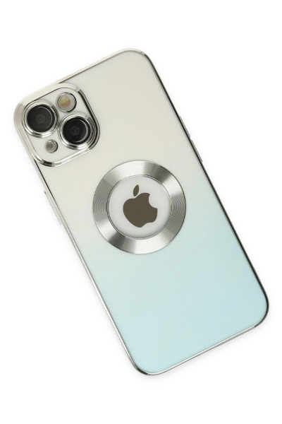 Newface iPhone 14 Kılıf Best Silikon - Turkuaz resmi