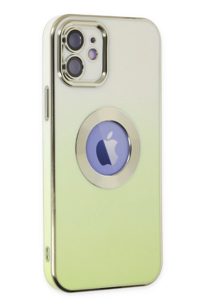 Newface iPhone 12 Kılıf Best Silikon - Yeşil resmi