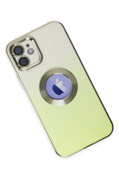Newface iPhone 12 Kılıf Best Silikon - Yeşil resmi