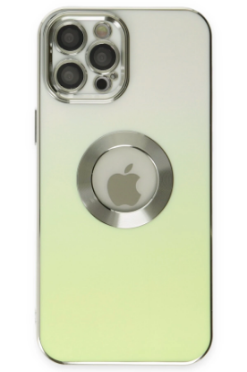 Newface iPhone 12 Pro Max Kılıf Best Silikon - Yeşil resmi