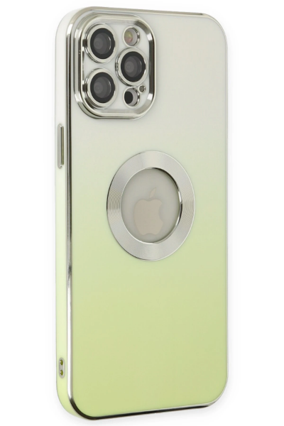 Newface iPhone 12 Pro Max Kılıf Best Silikon - Yeşil resmi