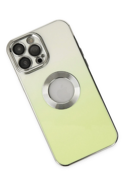Newface iPhone 14 Pro Kılıf Best Silikon - Yeşil resmi