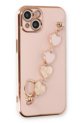 Newface iPhone 14 Kılıf Esila Silikon - Pudra resmi