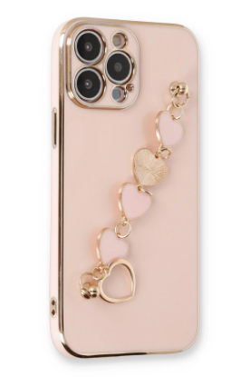 Newface iPhone 14 Pro Kılıf Esila Silikon - Pudra resmi