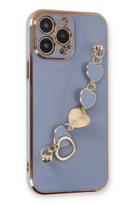 Newface iPhone 14 Pro Kılıf Esila Silikon - Gri resmi