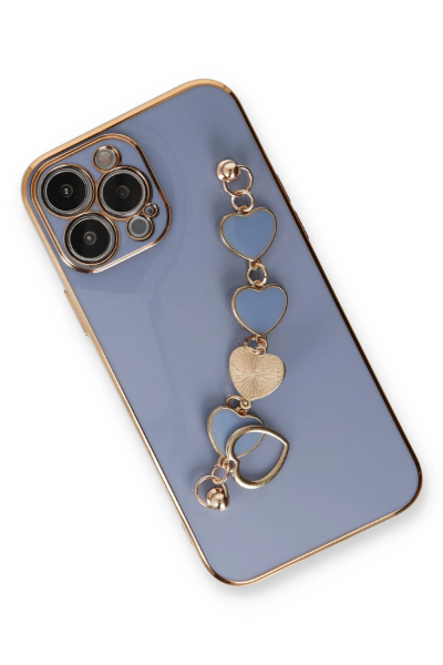 Newface iPhone 14 Pro Kılıf Esila Silikon - Gri resmi